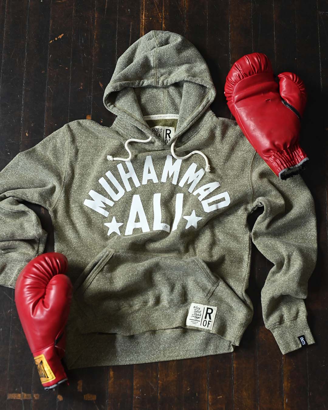 Ali Float Quote Heather Olive PO Hoody