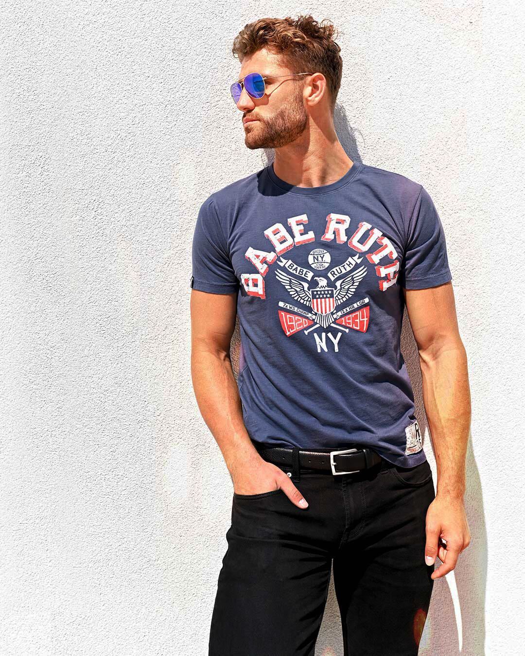 Babe Ruth 1920-1934 NY Navy Tee