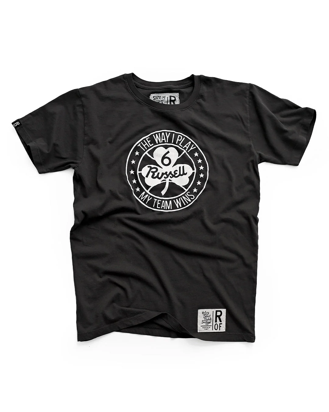 Bill Russell 'The Way I Play' Black Tee
