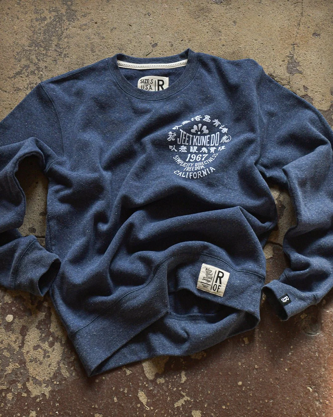 Bruce Lee Jeet Kune Do '67 Navy Sweatshirt