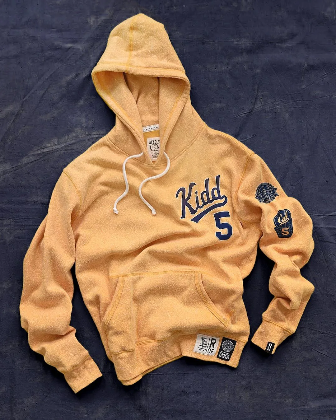 CAL - Jason Kidd #5 Gold PO Hoody