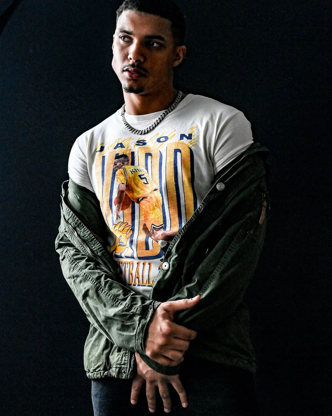 CAL - Jason Kidd '94 Graphic White Tee