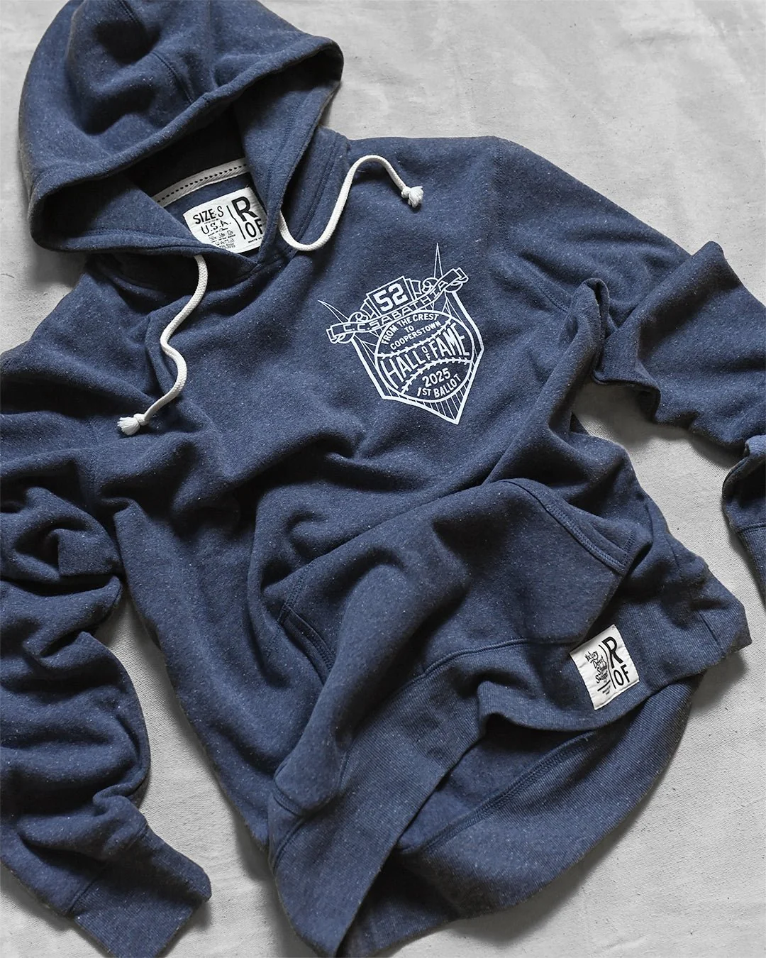 CC Sabathia HOF Career Navy PO Hoody