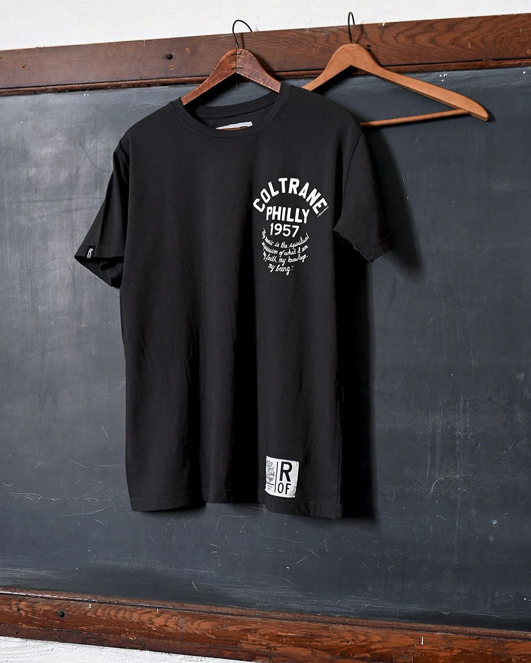 Coltrane Philly 1957 Black Tee