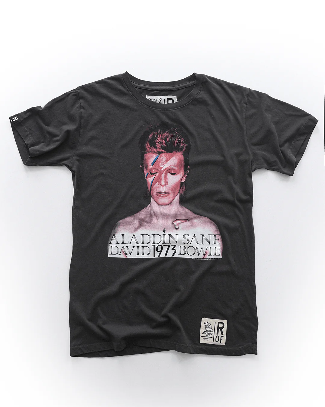 David Bowie Aladdin Sane '73 Black Tee - Image 2