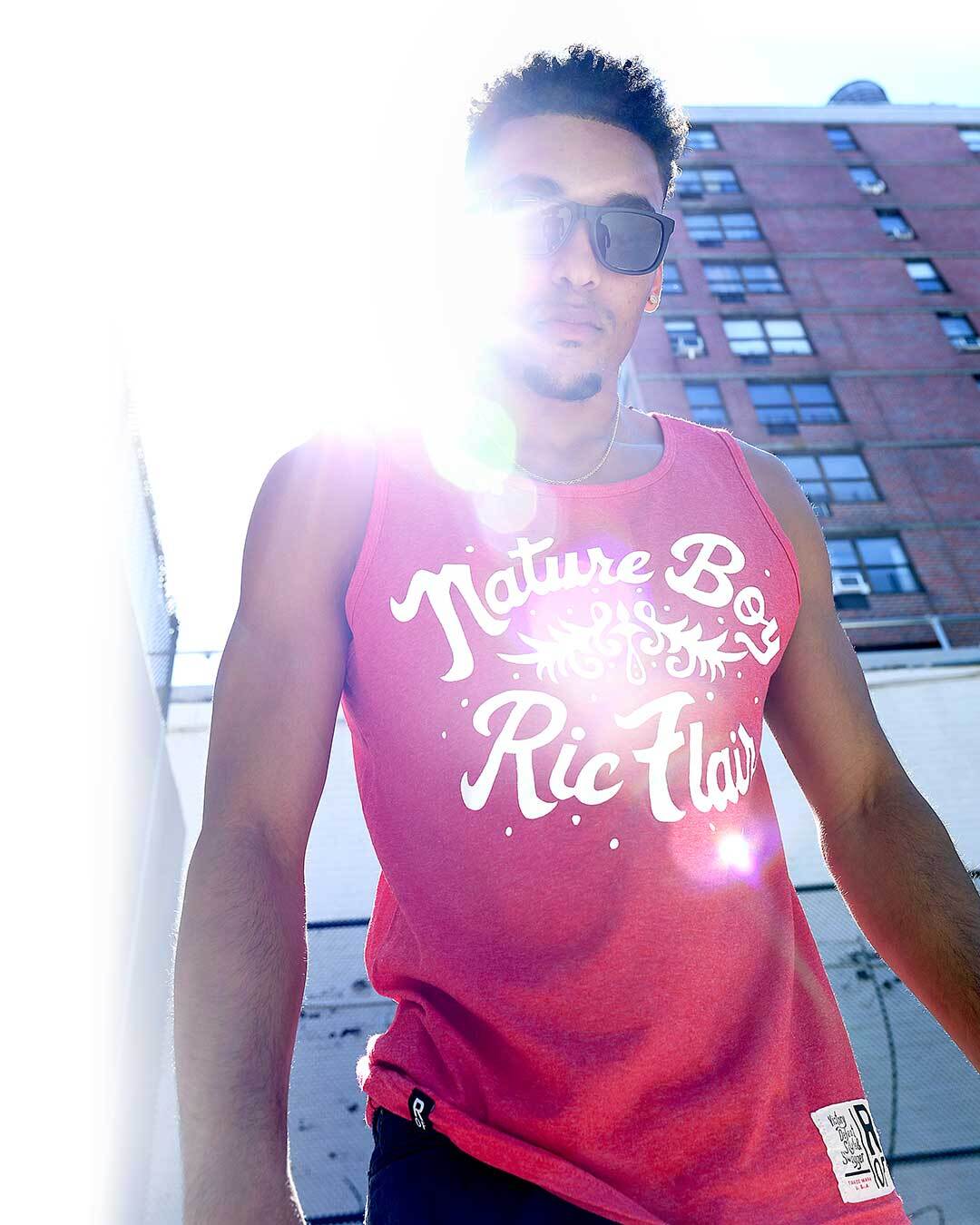 Ric Flair Nature Boy Red Tank - Image 4