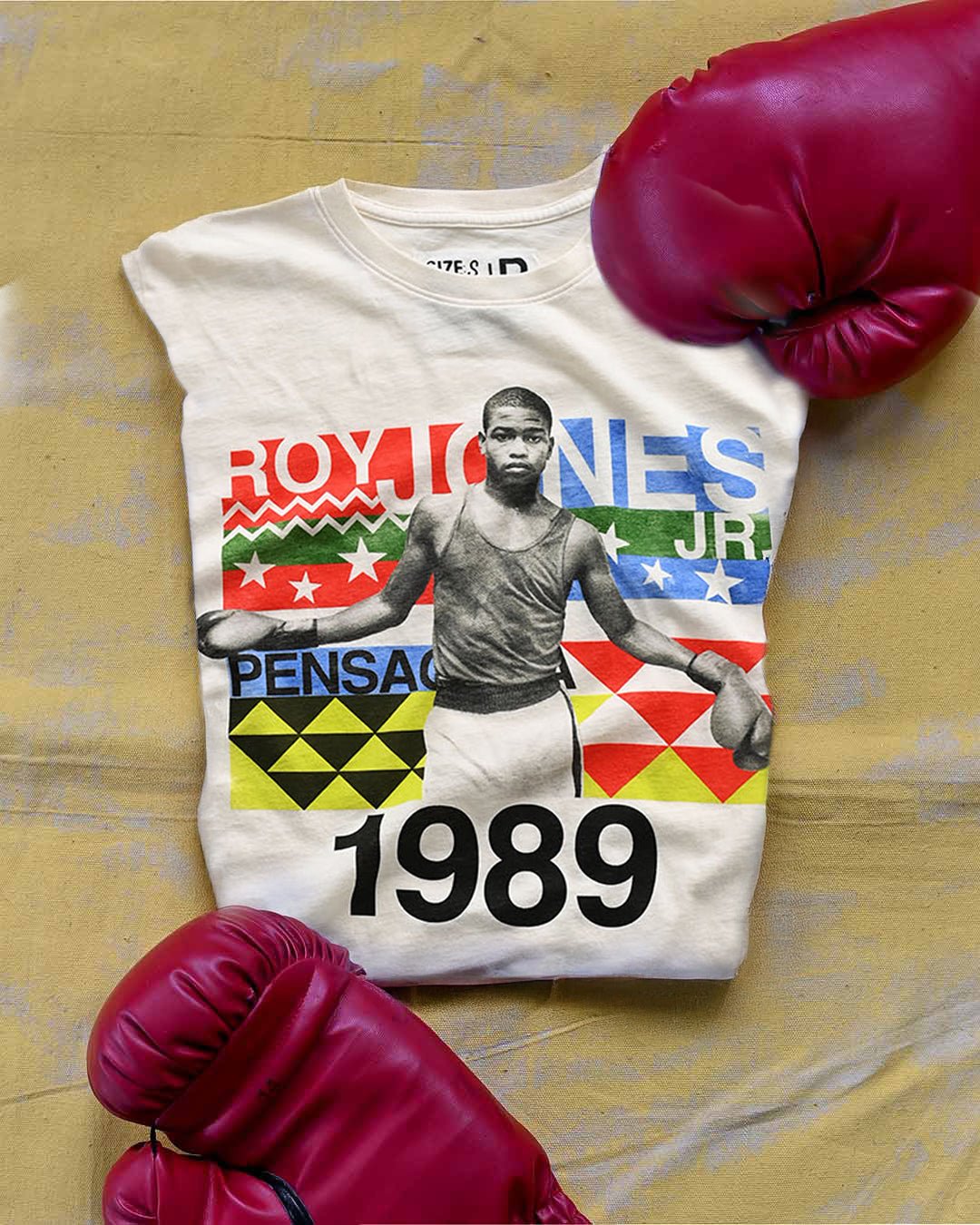 Roy Jones Jr. '89 White Tee