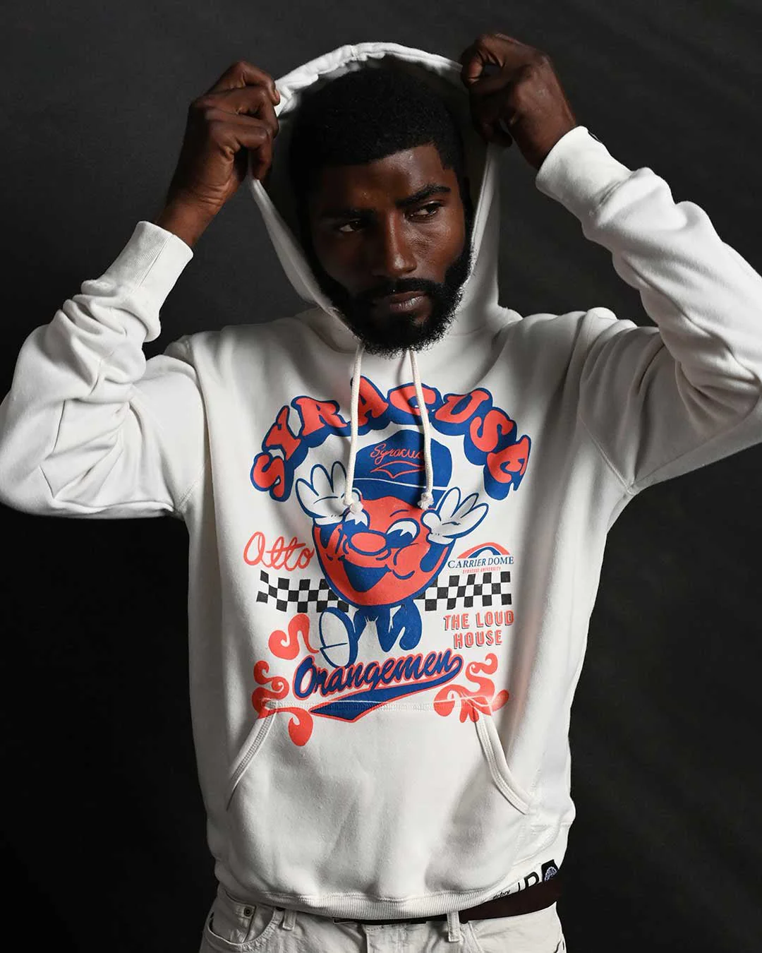 Syracuse - Orangemen Ivory PO Hoody