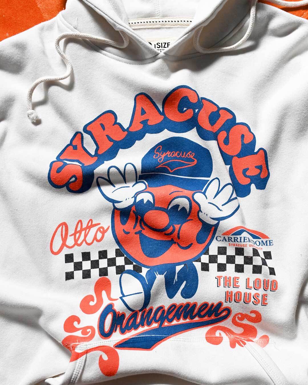 Syracuse - Orangemen Ivory PO Hoody - Image 2