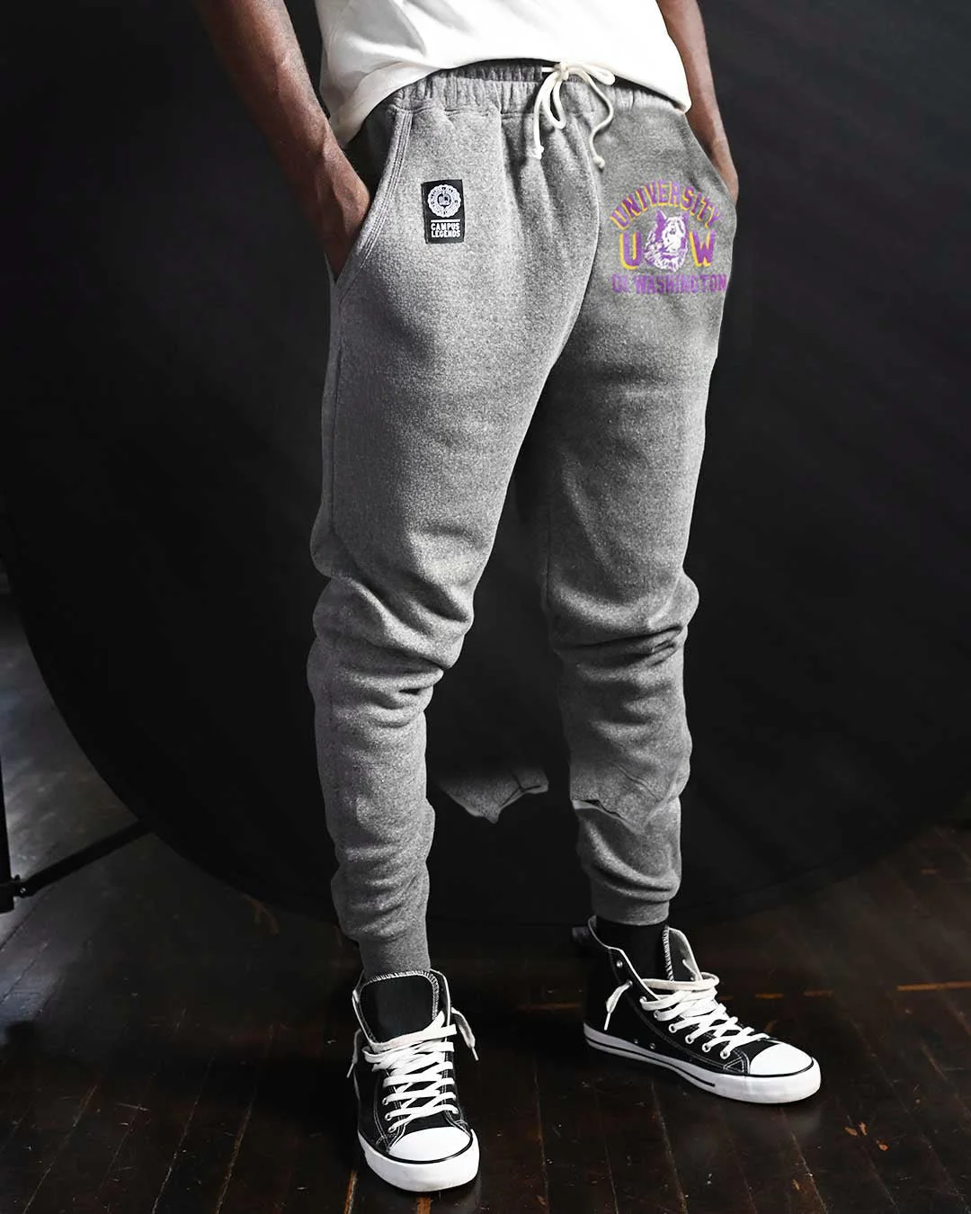 UW - Huskies Athletics Grey Sweatpants